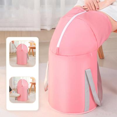 Skládací kbelík na koupel nohou, High-shen Domácí přenosný izolovaný kbelík na koupel nohou nad koleno, Návlek na nohy po lýtko s konstantní teplotou