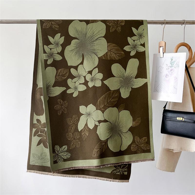 Neu Winter Schal Schals Wrap Design Kaschmir Schal Frauen Warme Mode Pashmina Femal Poncho Halstuch Echarpe Bandana