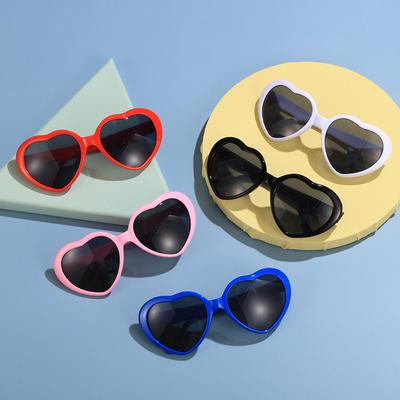 Fashion Heart Shaped Love Effects Spectacles Special Effect Sun Spectacles Lights Become Love Image Heart Diffraction Spectacles At Night