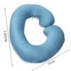 Body Pillow for Pregnant Cool To the Popular Maternity Nursing Fluffy Enveloping Side Pregnancy Gift with Removable Cover C-Shaped Women, Touch,