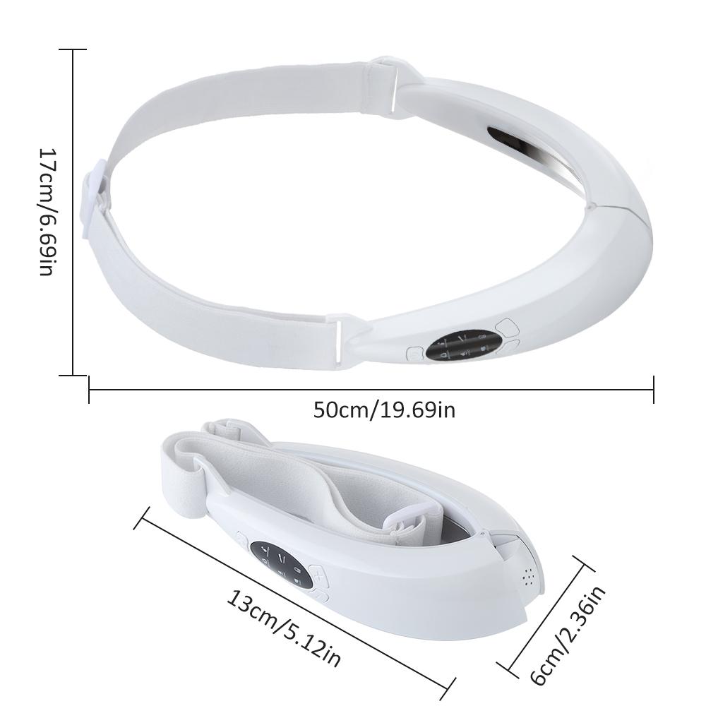 Rechargeable V Face Massager 5-Modes Facial Microcurrents Face Lifting Slimming Machine Skin Care Belt EMS Double Chin Reducer