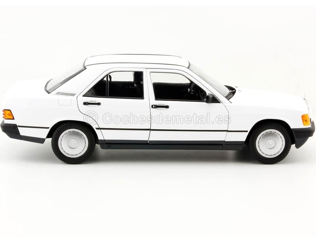 Norev Scale 190E 1982 White 1/18 Mercedes-Benz