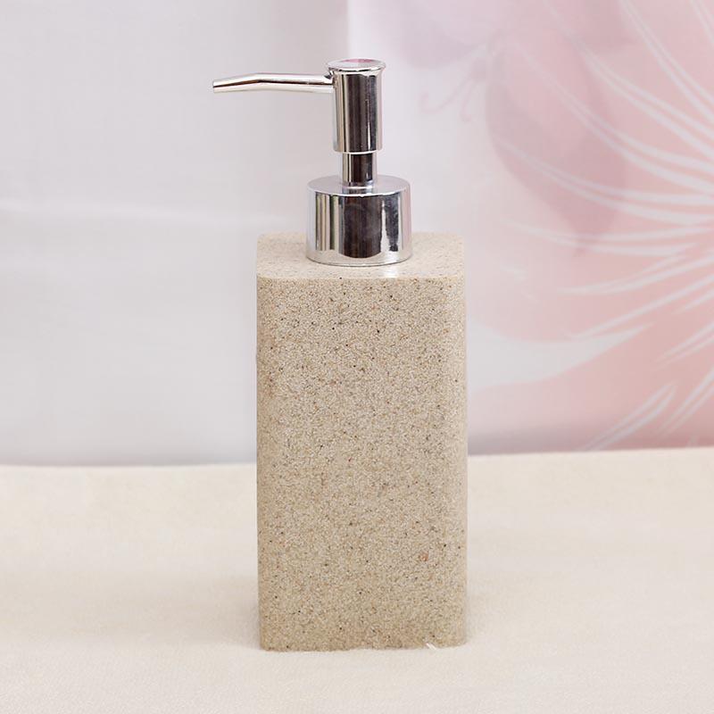 Luxuriöse Keramik-Druckflasche für Handseife, Shampoo und Duschgel