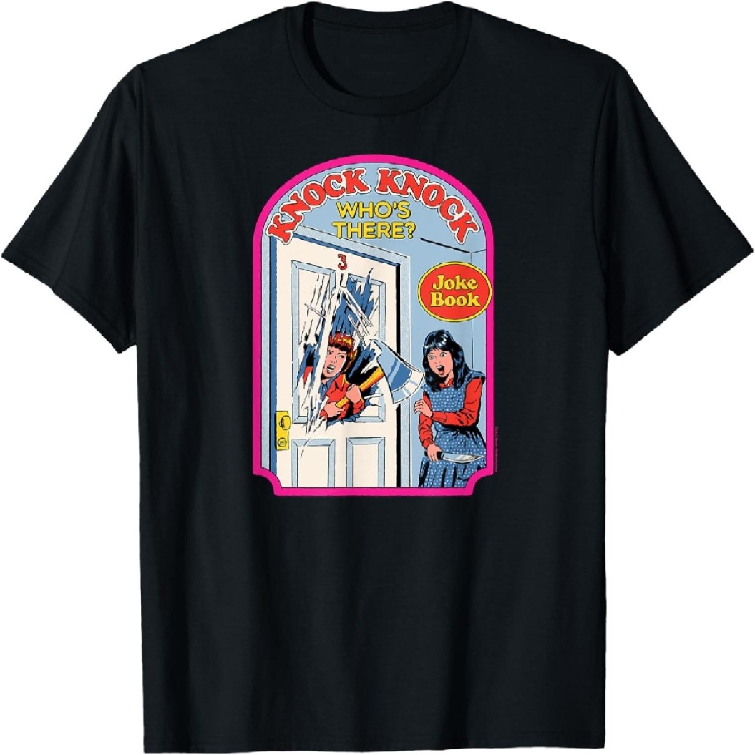 Shining Knock Knock Joke Book Retro Dark Humor T-Shirt XXXXXL разноцветный