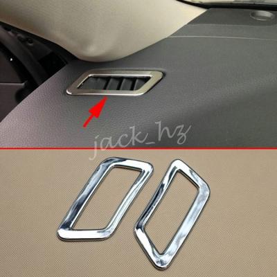 For Nissan Qashqai X-Trail Rogue Sport Chrome Dashboard Air Vent Surrounds Cover