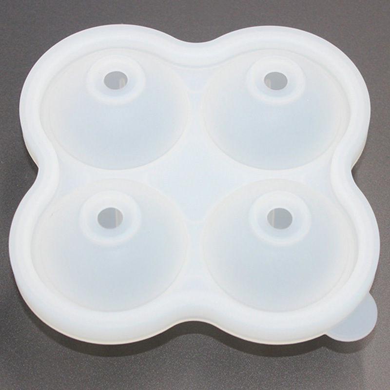 

Ice Silicone Whiskey Cube Ball Maker Mold Sphere Mould Party Bar Round Tray White