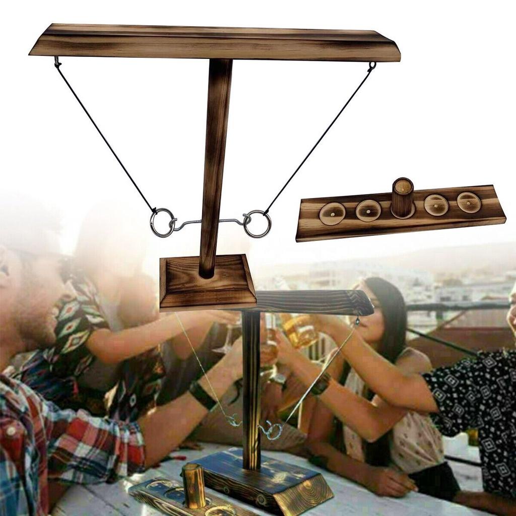 Handcrafted Wooden Hook And Loop Toy Elevate Your Party Game