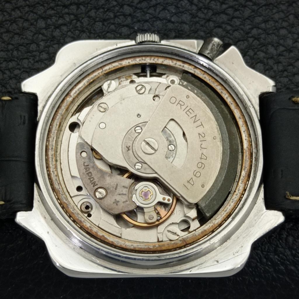 USED JAPAN ORIENT CRYSTAL 46941 AUTOMATIC MENS ORIGINAL DIAL WATCH A432876-2 R113-a432876