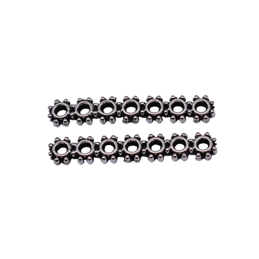Multi Hole Tube Beads Spacer Antique Style Links For Multi Strand Bracelets