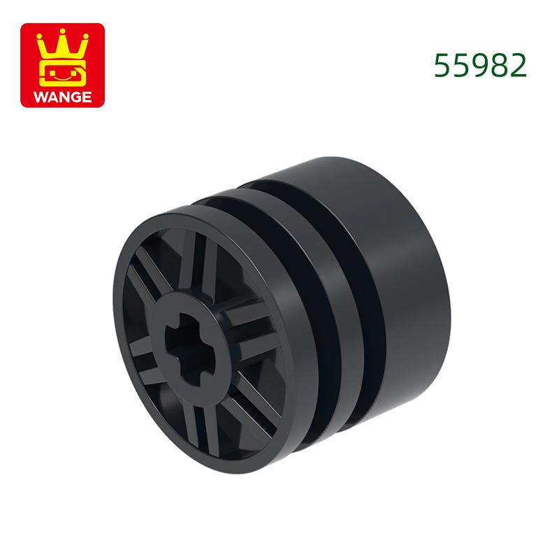 60 stuks / partij 55982 Wiel 18 mm D x 14 mm Inclusief Asgat Blokkeer Mijn Eigen Creatie Kleur Toevoegingen Passend Inclusief Baksteen DOE-HET-ZELF Kinder Speelgoed about 60pcs