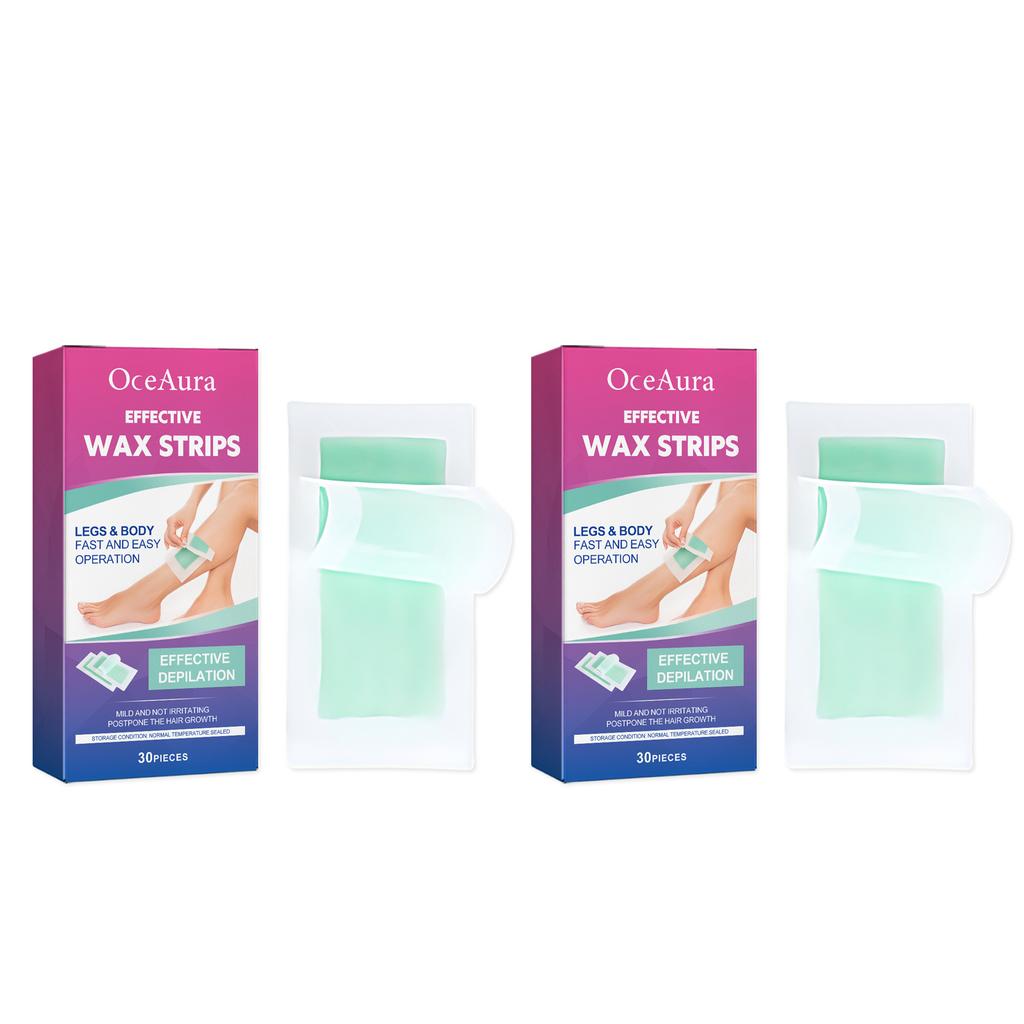 Hair Removal Wax Strips Painless Bikini Chin Upper Toes Legs Underarm Arm Depilation Patch Summer Unisex Facial Body Beauty Tool