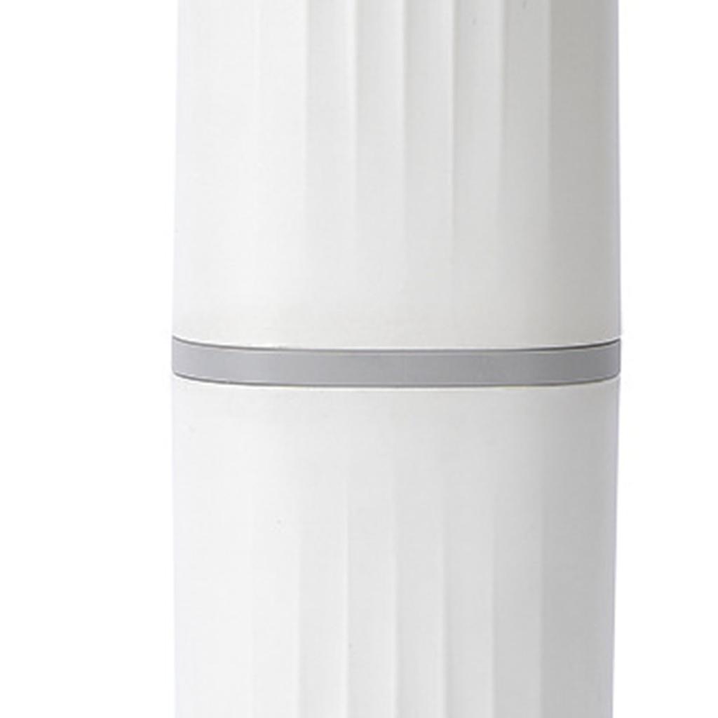 Portable Toothbrush Holder Toothpaste Container with Cover Multifuctional Storage Cup for Home Travel Use