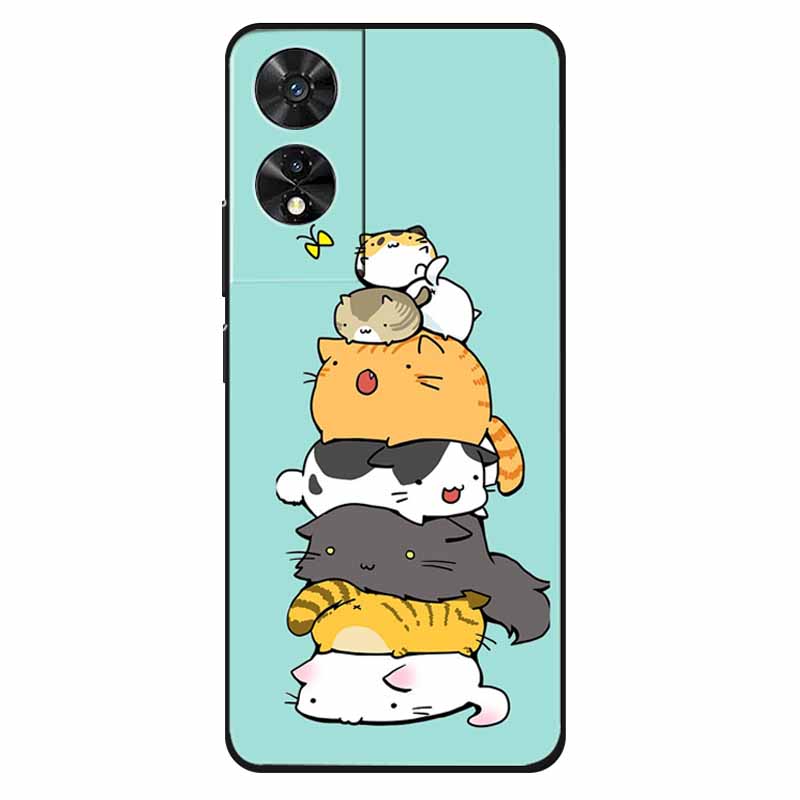 For TCL 505 Case Silicone Fashion Protective TPU Soft Funda for TCL 505 Phone Cover Animal Bumper for TCL505 Coque Shell Cute