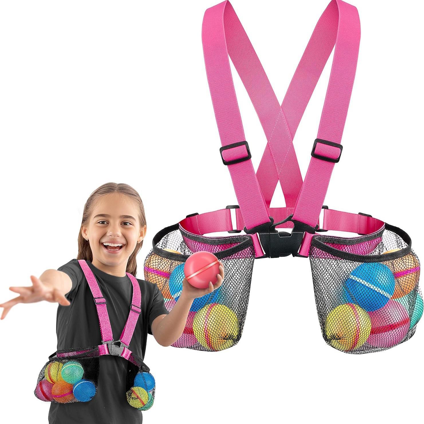 

Children s Water Polo Pool Toy Tactical Equipment Diving Training Set with 2 Large Capacity Storage Mesh Bags