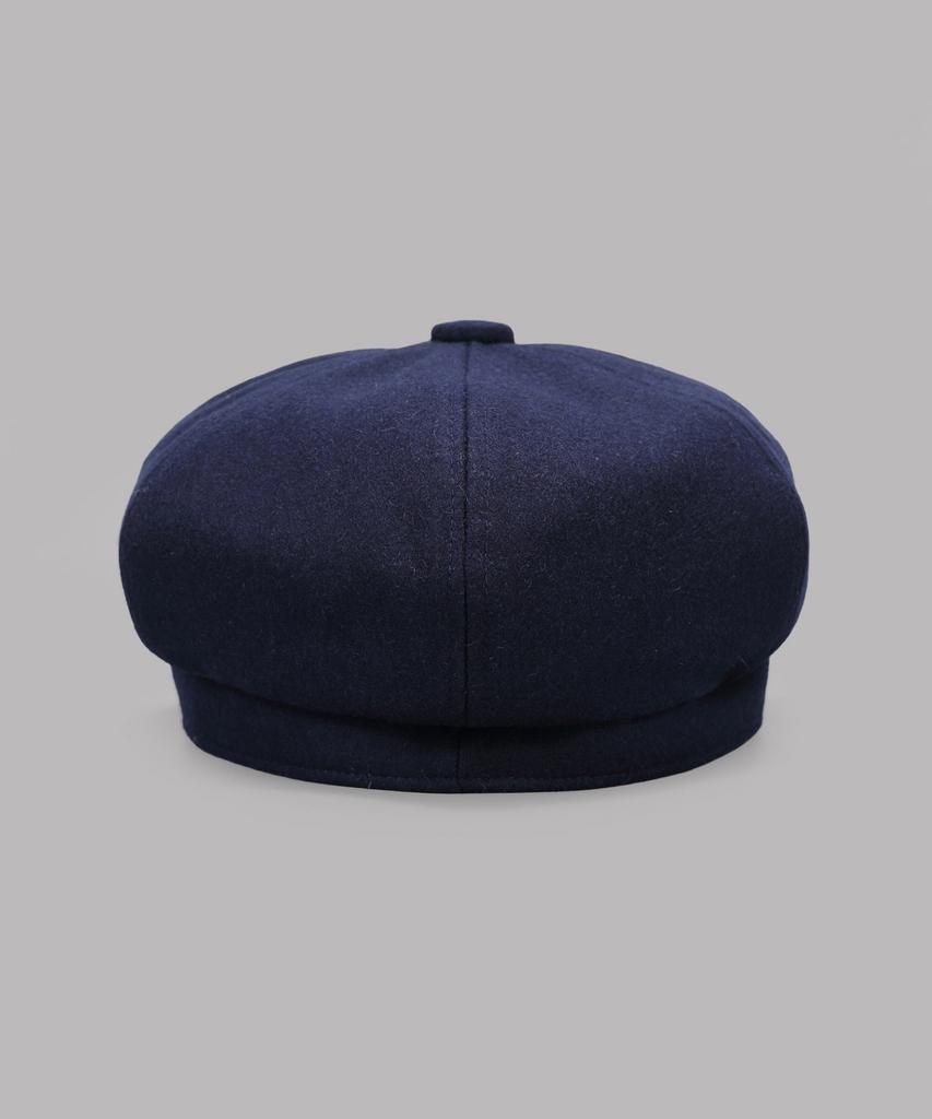 Maia Wool Beret - Navy