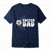 Soccer Dad TShirt Homme Fun Goal Net Design Casual Cotton Tee Sports Events Fan Vintage Classic Fashion Trend Mens Clothing