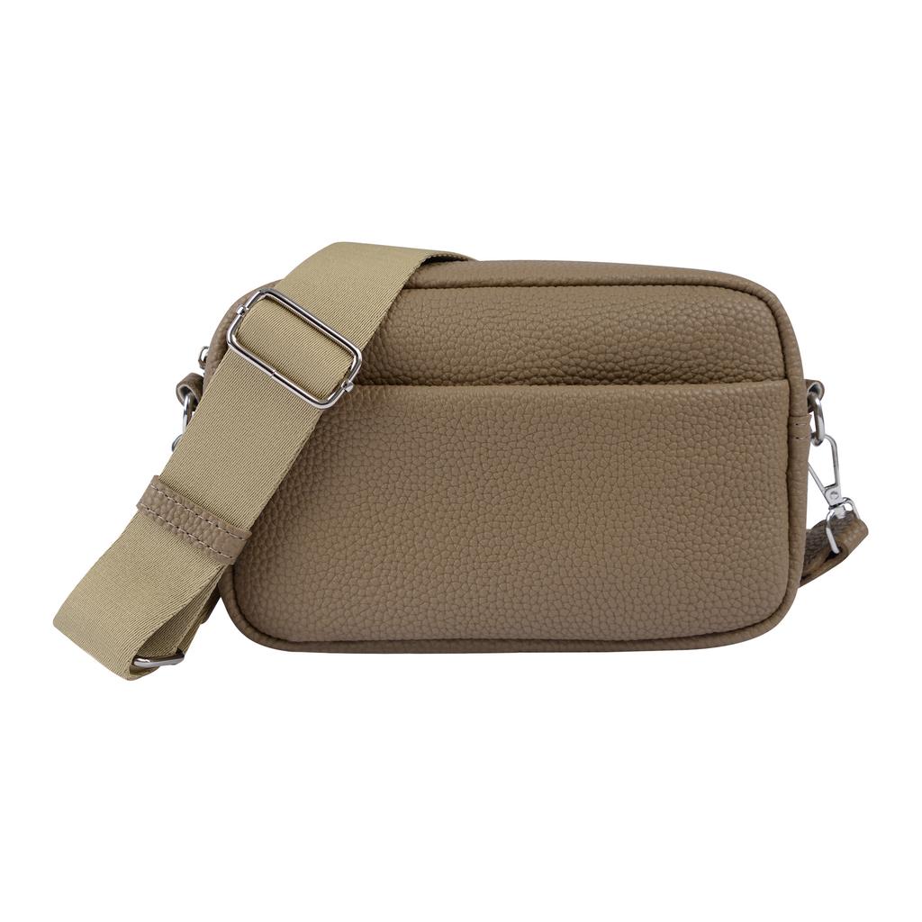 Small Square Bag Solid Color Simple Premium Pu Messenger Bag Women'S High Quality Commuting Versatile Trend Shoulder Bag