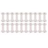 100 Sets Rivet and Screw Stainless Steel M2.5 Flat Round Head Rivet Stud Fastener Set for Leather Crafts Decoration