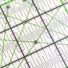 Diy Hand Tool Patchwork Ruler Square Shape Tailor Yardstick Cloth Cutting Rulers