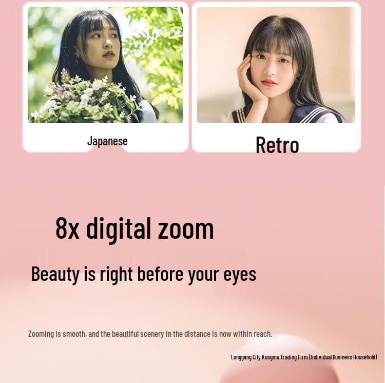 Compact HD Digital Selfie Camera for Students