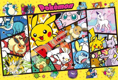 ENSKY Pokemon Pokemon Comic Art 26 X 38cm Jigsaw Puzzle 108 Large Piece JIGSAW PUZZLE 108-L760