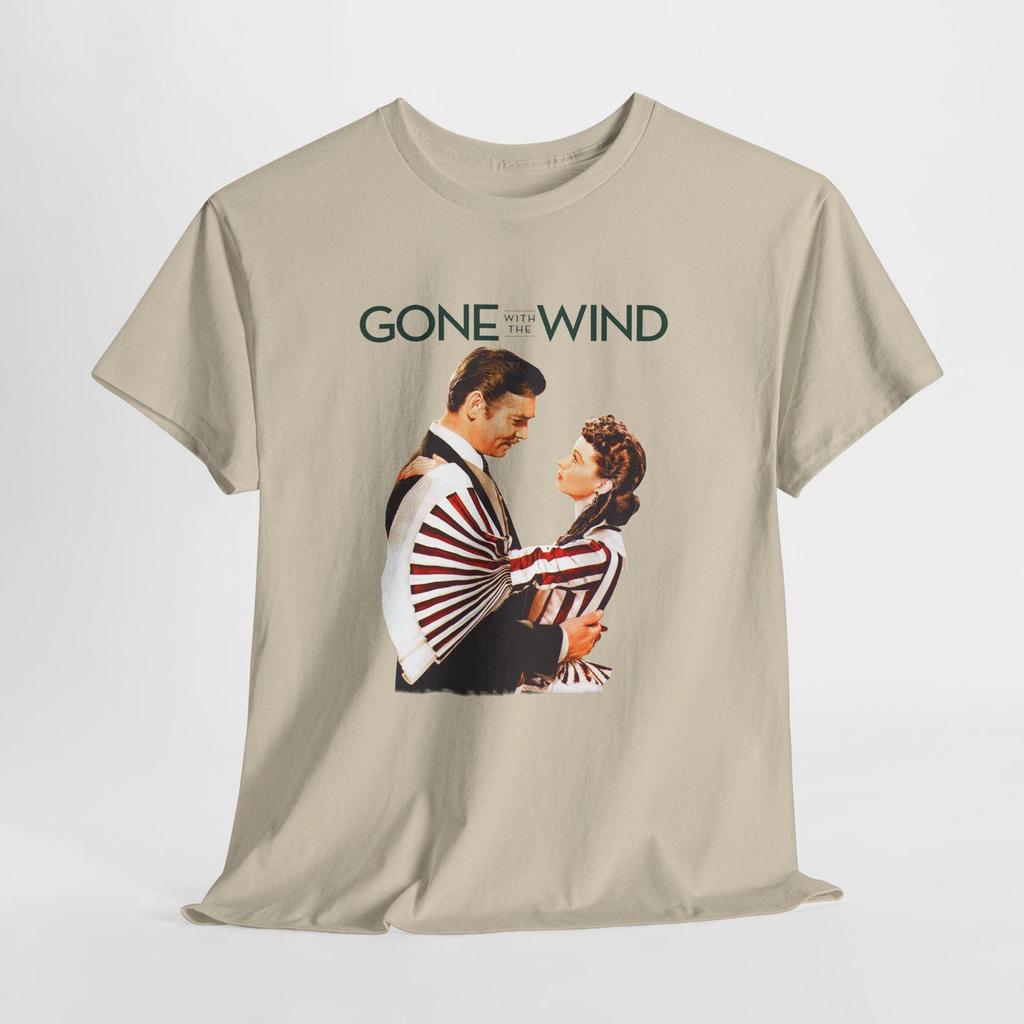 Vom Winde verweht V4 Unisex T-Shirt, Grafik-T-Shirt, Vintage-Stil T-Shirt, Retro Shirt, Geschenk für Comedy-Film-Liebhaber