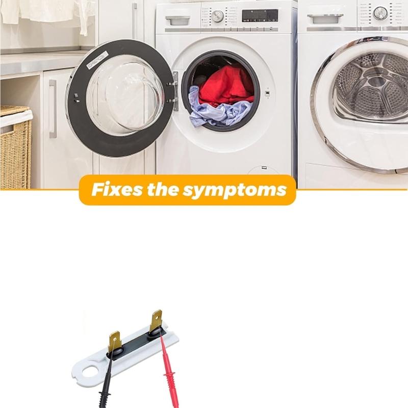 Dryer Cycling Thermostat 3977393 3392519 Thermal Cut Off Switches and High Limit Thermostat Kits Clothes Dryer Parts