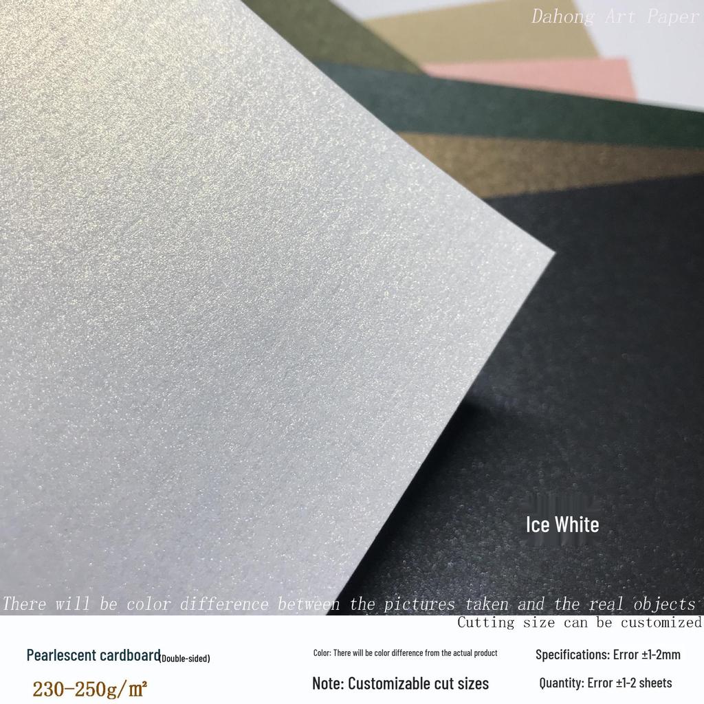 A6 Double-sided Pearl Cardstock - 250g, Blank Postcard for Handwritten Greetings, Flower Bouquet Design