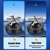 Solar Helicopter Fragrances Diffuser with Long Lasting Flower  Scent Metal Solar Spin Helicopter Car Fragrances Decors