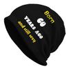 Graffiti Hat Born 60 Years Ago, Sexy Prints, Outdoor Caps For Men Women 60 Years Skullies Beanies Ski Caps Soft Bonnet Hats