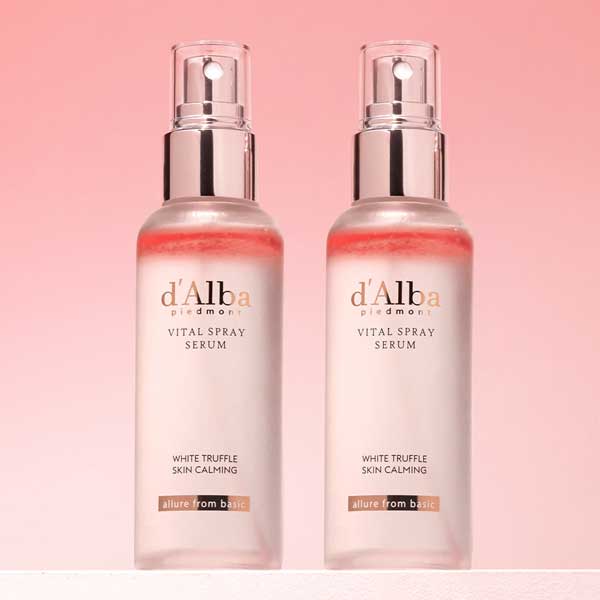 d Alba Vegan Red Mist Serum Revitalizing Hydrating Facial Mist 100ml x 2