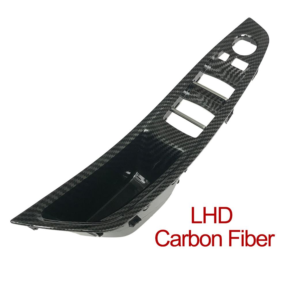 Upgraded Left Driver Side Inner Door Handle Panel Trim Beige Oyster Black For BMW 5 Series F10 F11 F18 520i 523i 525i 528i 535i