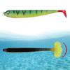 8Pcs Soft Fishing Lures 7.5cm 2.5g Artificial Baits Paddle Tail Swimbaits Fishing Lure for Bass Trout T Tail Baits