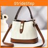 Trendy Womens Bucket Bag With Colorful Design And Functional Zipper Closure For Use Daily
