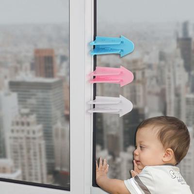 Children Safety Lock Kids Sliding Window Locks Baby Security Protector Push-Pull Door Cabinet Locks