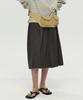 Hoite Drape Layer Skirt (Dark Gray)