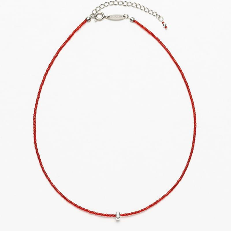 sickfumedot Donut Necklace - Cherry & Shine White