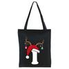 Christmas 26 English Letter Printing Tote Bag Shoulder Bag Women's New Large Capacity Go Out Portable