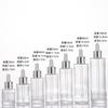 Frosted Glass Dropper Bottle 20-100ml, Straight Shoulder Essential Oil Serum Container for Skincare