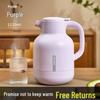Large Capacity Electric Kettle with Insulated Glass Inner Liner - 48-Hour Thermal Flask for Dorms and Homes