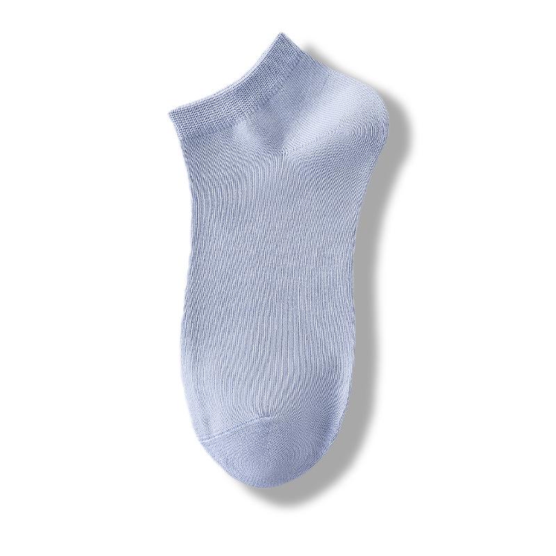 

Мужские и женские дышащие сетчатые хлопковые короткие носки - однотонные спортивные носки с эффектом впитывания пота One Size