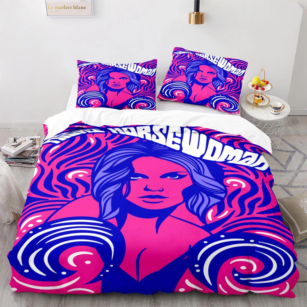 Retro Abstract King Queen Duvet Cover Colorful Vintage Style Bedding Set for Teens Adult Modern Art 2/3pcs Polyester Quilt Cover