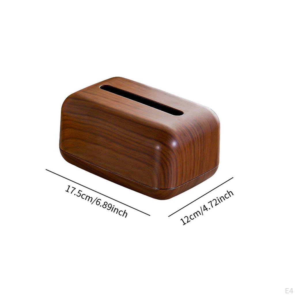 PP Servettlåda Omslag 17.5x12x10cm Rektangulär Servettdispenser Mångsidig för Sminkbord