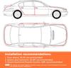 CTRICALVER Car Door Edge Protector, 5M Car Edge Trim Seal Protector U Shaped Car