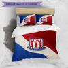 Southampton Football Printed 3 Pieces Bedding Set, Comfortable Skin Friendly Bedroom Duvet Cover Set