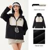 Camel Women's Windproof Hooded Outdoor Jacket
