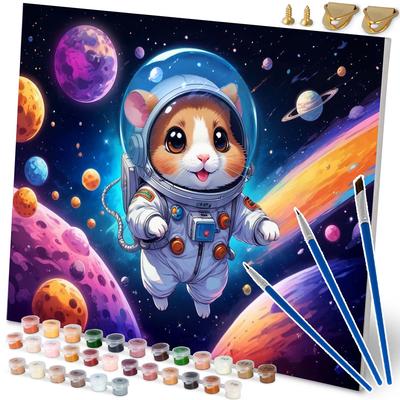 Paint by Number Picture 40x50 Cm Massido Astronauta