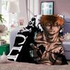 Adventure Anime B BLEACH Blanket For Sofa Office Bed Plane Travel Sleep Read Relax Camping Soft And Warm