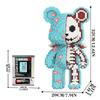 2026 New Creative 3D Bear Building Block Cute Micro Diamond Developmental Assembly Block Educational Brick Toys For Kids