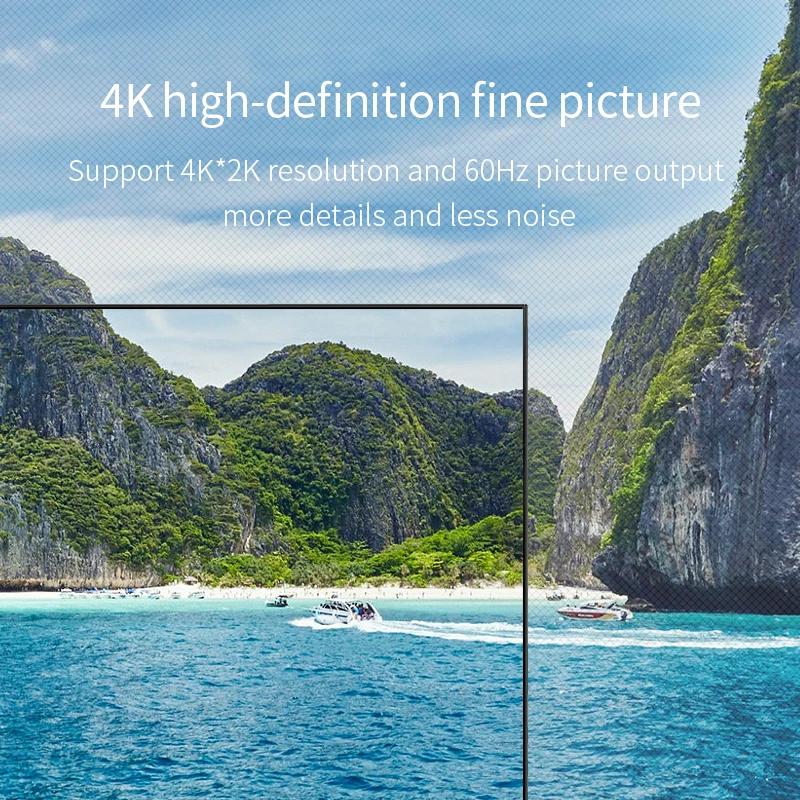 Hagibis HDMI-kompatibler Dongle TV-Stick Drahtloser Wifi Miracast Adapter 4K 1080P Display-Empfänger für Youtube iOS Android